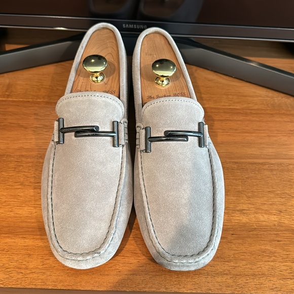 Tods mens drivers stone grey eu42 - Picture 2 of 6
